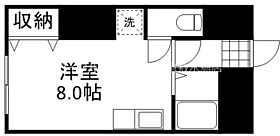 エストレーラ倉敷 203 ｜ 岡山県倉敷市老松町4丁目6-35（賃貸マンション1R・2階・24.65㎡） その2