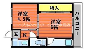 ソラーナ川辺　I号棟 305 ｜ 岡山県倉敷市真備町川辺1185（賃貸マンション2K・3階・28.98㎡） その2