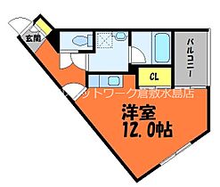 アルファレガロ中庄駅前 301 ｜ 岡山県倉敷市鳥羽1-3（賃貸マンション1R・3階・32.99㎡） その2