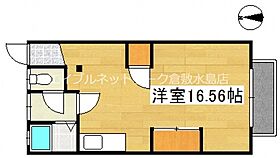 亀山コーポ 205 ｜ 岡山県倉敷市亀山264-2（賃貸アパート1R・2階・37.26㎡） その2