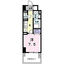 ケイマイティ　II 107 ｜ 岡山県倉敷市幸町6番6（賃貸マンション1K・1階・31.01㎡） その2