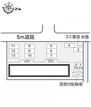 レオパレスエトワール中庄 101 ｜ 岡山県倉敷市中庄3550-7（賃貸アパート1K・1階・23.18㎡） その3