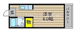 ロジェ 201 ｜ 岡山県岡山市北区庭瀬957-1（賃貸アパート1K・2階・17.82㎡） その2