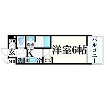 プレサンス岡山駅前 902 ｜ 岡山県岡山市北区駅元町9-6（賃貸マンション1K・9階・21.28㎡） その2