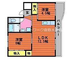 ＫＡＩ　ＴＥＲＲＡＣＥ　II 502 ｜ 岡山県玉野市後閑1-13（賃貸マンション2LDK・3階・53.08㎡） その2