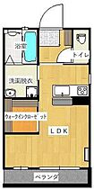 エスペランサA 101  ｜ 岡山県倉敷市北浜町4-1-32（賃貸アパート1R・1階・31.50㎡） その2