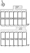 レオパレス津島マンション第3 104 ｜ 岡山県岡山市北区津島京町3丁目1-27（賃貸アパート1K・1階・22.35㎡） その4