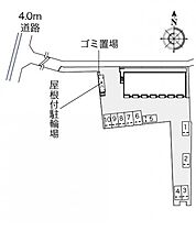 レオネクストクレール小山 101 ｜ 岡山県岡山市北区小山192-3（賃貸アパート1R・1階・26.50㎡） その3