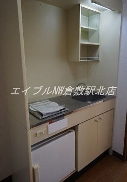 岡山県倉敷市松島(賃貸アパート2K・3階・34.00㎡)の写真 その5