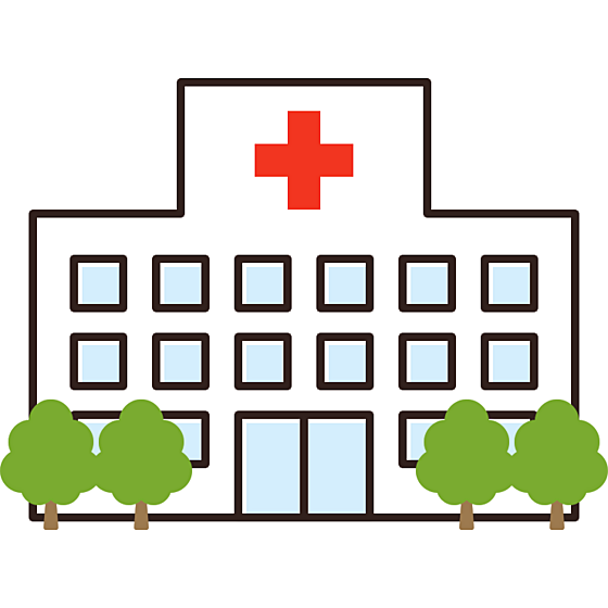 画像28:病院「九州大学病院まで502ｍ」