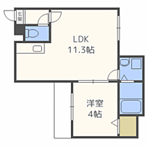 福岡県福岡市博多区諸岡4丁目（賃貸アパート1LDK・1階・35.03㎡） その2