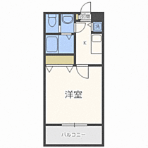 福岡県福岡市中央区六本松3丁目（賃貸マンション1K・1階・24.48㎡） その2