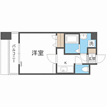 福岡県福岡市博多区御供所町（賃貸マンション1K・6階・24.30㎡） その2