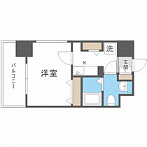 福岡県福岡市東区千早5丁目（賃貸マンション1K・6階・24.96㎡） その2