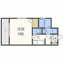 福岡県福岡市中央区港1丁目（賃貸マンション1K・8階・24.87㎡） その2