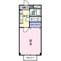 メゾンフルールC 202 ｜ 福岡県筑紫野市武蔵５丁目2番3号（賃貸アパート1K・2階・24.32㎡） その2