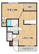 リバーサイドマキノ 101 ｜ 福岡県筑紫野市二日市中央６丁目6-6-21（賃貸アパート1LDK・1階・40.00㎡） その2