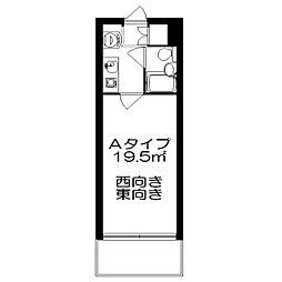 ザマムジークハウス 1Kの間取図画像