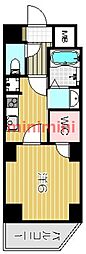 アンフィニィ・城北 1Kの間取図画像