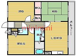 フレーバーフラッツ 3LDKの間取図画像