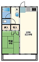 ラッキーコーポ  ｜ 宮崎県都城市年見町21-4-1（賃貸アパート1LDK・2階・39.74㎡） その2