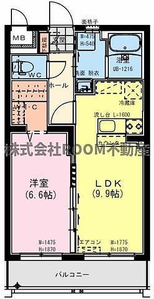 グレイス　ボヌール ｜宮崎県都城市年見町(賃貸マンション1LDK・3階・41.00㎡)の写真 その2