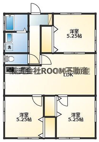 みそら稗田 ｜宮崎県北諸県郡三股町稗田(賃貸一戸建3LDK・1階・66.86㎡)の写真 その2