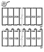 レオネクストひかり 107 ｜ 宮崎県都城市一万城町36-9-1（賃貸アパート1K・1階・25.06㎡） その4