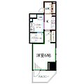 レジディア国立8階10.4万円
