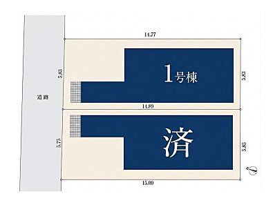 間取り:区画図 間取り:区画図