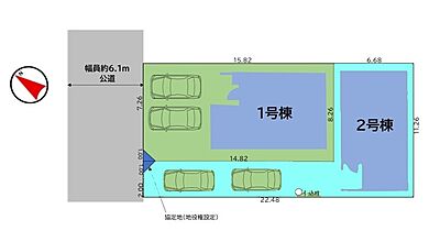 間取り：区画図