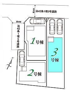 間取り：区画図