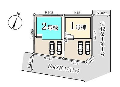 間取り：区画図