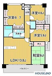 間取図画像 4LDK
