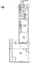 クリオ住吉壱番館 101 ｜ 東京都江東区住吉１丁目2-21（賃貸マンション1DK・1階・38.61㎡） その2