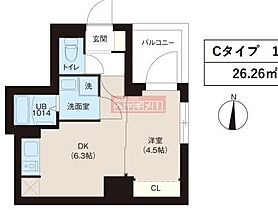 レオーネ錦糸町 203 ｜ 東京都墨田区緑３丁目4-4（賃貸マンション1DK・2階・26.26㎡） その2