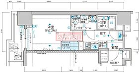 メインステージ住吉 802 ｜ 東京都江東区住吉２丁目2-8（賃貸マンション1K・8階・24.74㎡） その2