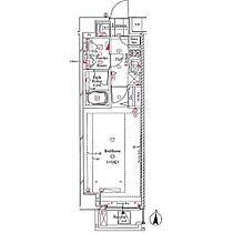 ガリシア菊川エストゥディオ 206 ｜ 東京都江東区森下３丁目19-13（賃貸マンション1K・2階・25.81㎡） その2