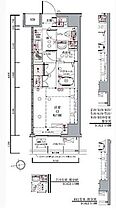 クレヴィスタ亀戸II 213 ｜ 東京都江東区亀戸４丁目28-13（賃貸マンション1K・2階・25.51㎡） その2