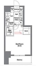 コンフォリア錦糸町ＤＥＵＸ 2階1Kの間取り
