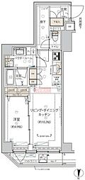 ARCOBALENO錦糸町 1LDKの間取図画像