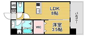 アートレジデンス吉野 302 ｜ 大阪府大阪市福島区吉野4丁目27-5付近（賃貸マンション1LDK・3階・31.35㎡） その2