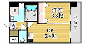 ディームス御幣島  ｜ 大阪府大阪市西淀川区御幣島2丁目（賃貸マンション1DK・7階・28.35㎡） その2