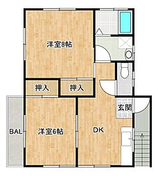 馬堀町2丁目アパート 2階