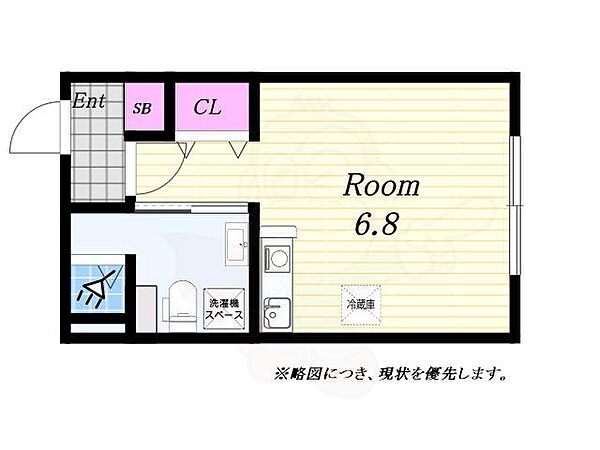 大阪府大阪市港区夕凪２丁目(賃貸マンション1R・5階・25.00㎡)の写真 その2