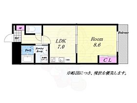 プリマルーチェ大正  ｜ 大阪府大阪市大正区三軒家西１丁目（賃貸アパート1LDK・3階・36.25㎡） その2