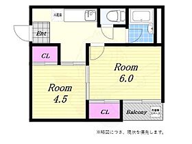 ヴィラ港晴  ｜ 大阪府大阪市港区港晴２丁目（賃貸マンション2K・2階・30.00㎡） その2