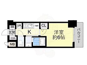 エステムコート難波WEST－SIDE5アジュール  ｜ 大阪府大阪市港区市岡元町１丁目6番32号（賃貸マンション1K・4階・20.95㎡） その2