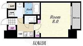 大阪府大阪市港区市岡２丁目（賃貸マンション1K・3階・25.65㎡） その2