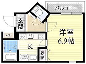 大阪府大阪市西区新町２丁目11番6号（賃貸マンション1K・4階・23.29㎡） その2